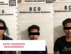 Polisi Bekuk Pencuri Penutup Gorong-gorong di Banjarmasin