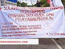 Puluhan Mahasiswa Geruduk Kantor Bupati Majene, Ini Tuntutannya