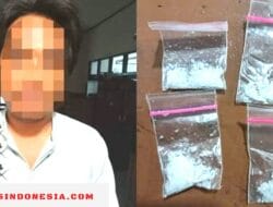 Diduga Pengedar Sabu, Seorang Pemuda di Banjarmasin Dicokok Polisi