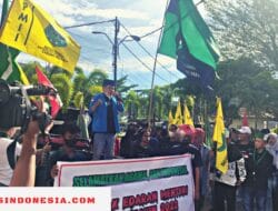 Gabungan OKP di Sulbar Gelar Unras Minta Menag Dicopot dari Jabatannya