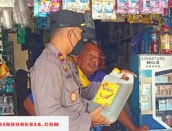 Kapolsek Tapango: Minyak Goreng tidak Terjadi Kelangkaan