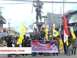 Minta Menag Gus Yaqut Dicopot, Sekelompok Mahasiswa di Majene Gelar Unras