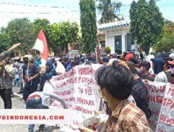 Mahasiswa dan Masyarakat Terdampak Gempa di Majene Gelar Unras di Kantor Bupati, Ini Tuntutannya