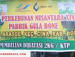 Pasar Murah Bone, PGB Arasoe Sediakan 2 Ton Gula, Cek Harganya