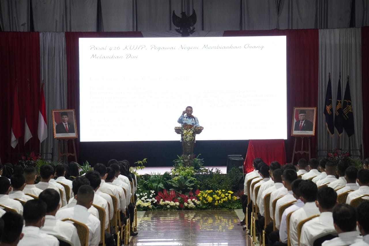 Yuspahruddin saat menyampaikan arahan