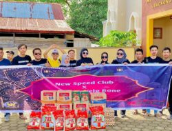Berlomba Dalam Kebaikan, New Speed Club Kolaborasi Waroeng Velg Bone  Gelar Aksi Sosial