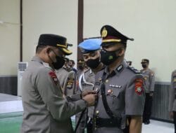Polres Polman Gelar Sertijab Kapolsek Tutar