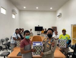 Polres Morotai Berbagi Parcel Kepada Wartawan