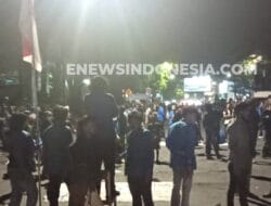 Aksi Aliansi Unismuh Satu Tetap Bertahan Sampai Tuntutan Diterima