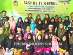 Gepbul Gelar Festival Anak Sholeh Islami Ke IV di Patimpeng