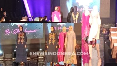 Opening Ceremony Tren Hijab Expo dan Luxury Wedding Vaganza 2022 di Makassar