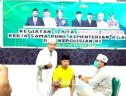 PBNU dan Kemenag Pulau Morotai Gelar Vaksinasi