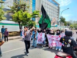 Gelar Aksi Demonstrasi, HMI Komtar Cagora: Lengserkan Rezim Jokowi