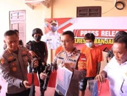 Pelaku Perampokan di Banjarmasin Diringkus, Kapolresta: Pelaku Residivis Kambuhan