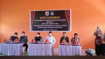 Musyawarah Rakor MKKS, Prof Gufran Sampaikan Beberapa Kebijakan Proses Belajar