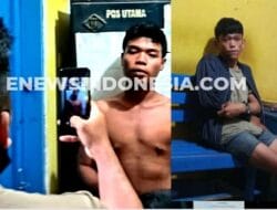 Maling Besi Tertangkap Basah saat Lakukan Aksinya di Pabrik Gula Bone