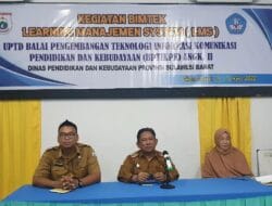 Kepala Dinas Pendidikan dn Kebudayaan Sulbar Buka Kegiatan Bimtek LMS