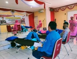 Brimob Bone Gelar Donor Darah Sambut Hari Bhayangkara ke- 76