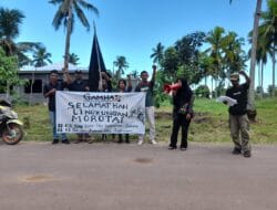 Gamhas Unras Terkait Abrasi Pantai di Pesisir Morotai yang Sudah Fatal