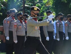 Polres Pulau Morotai Gelar Ziarah Taman Makam Pahlawan di Momen Hari Bhayangkara ke- 76