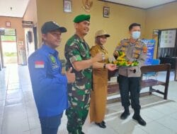 HUT Bhayangkara ke-76, Camat Gunung Tabur Datangi Mapolsek