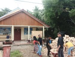 Sambut HUT RI ke- 77, Pemdes dan Masyarakat Dareme Gelar Bersih – Bersih Tempat Ibadah