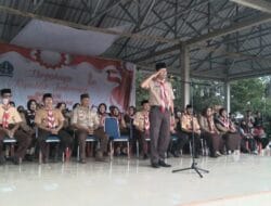 Camat Libureng: Jadilah Penerus Bangsa Berdasarkan Trisatya dan Dasa Darma