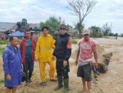 Parigi Moutong Kembali Diterjang Banjir, Babinsa Gerak Cepat ke Lokasi