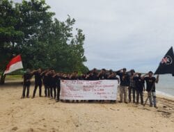 Sebagai Bentuk Protes, Gamhas Morotai Gelar Bersih Panti Armydock