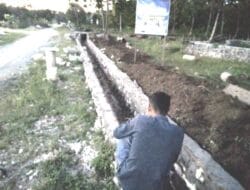 Melanggar Undang-Undang, Proyek Drainase Tanpa Papan Informasi di Desa Morodadi Terkesan Siluman