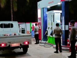 Pasca Harga BBM Naik, Polres Morotai Perketat Keamanan SPBU