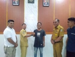 Sek DLH Morotai dan Jurnalis Enewsindonesiacom Resmi Berdamai