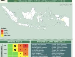 Prakiraan Hujan Lebat, Ini Wilayah Terdampak  Dirilis BMKG
