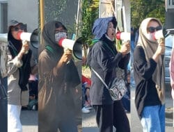 Perempuan Teriak, Persimpangan Membara, Polisi Siaga