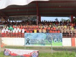 Polres dan Masyarakat Morotai Do’a Bersama untuk Korban Tragedi Kanjuruhan