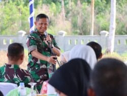 Peletakan Batu Pertama Mushollah Kodim 1514 Morotai