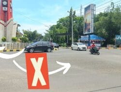 Minim Rambu Lalu Lintas, Simpang 4 Tugu Jam Kota Bone Jadi Sorotan