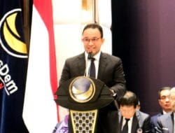 Partai NasDem Resmi Usung Anies Rasyid Baswedan Calon Presiden di Pemilu 2024