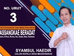 Syamsul Hedir, Cakades Desa Massangkae Kajuara dengan Program Revolusi Mentalnya