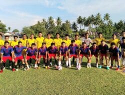 Tambu Utama Lumat Rantau FC Morowali di Laga Uji Coba