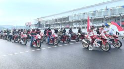 Dua Komunitas Honda Makassar Ikut Ramaikan CBR Track Day di Mandalika
