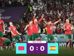 Singkirkan Spanyol, Maroko Ukir Sejarah di Piala Dunia 2022