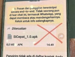 Soceng, Waspada Permintaan Instal Aplikasi Jasa Kurir Pengiriman Barang
