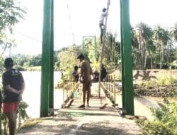 Pembenahan Jembatan Gantung Polewali Rampung, Ini Kata Warga