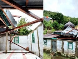 Masjid Tertua di Pallawa Bone Diterjang Angin Puting Beliung, Butuh Uluran Tangan