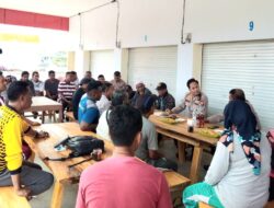 Jum’at Curhat Polres Morotai, Pedagang Barito Keluhkan Iuran Listrik