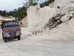Tambang Batu Kapur di Tellusiattinge Dikeluhkan Warga, Kades: Milik Oknum Polisi