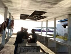 Delapan Tahun Lamanya, Pasar Ikan Desa Daruba Pantai Tak Difungsikan