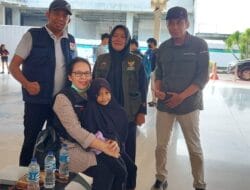 Derita Jantung Bocor, Anak di Sinjai Diberangkatkan ke RSCM Jakarta Oleh Kemensos