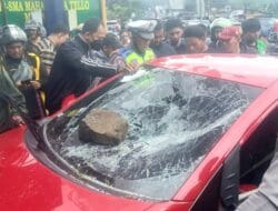 Honda Brio Merah yang Diamuk Warga di Makassar Berakhir Damai